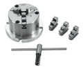 3-bakkechuck 80 mm med 100 mm frontplate Bernardo