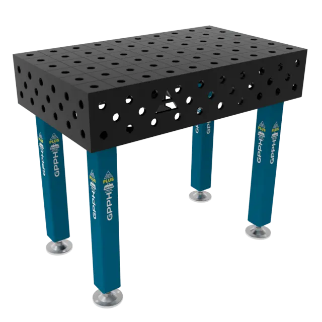 GPPH PLUS 1000x600 mm Ø28 mm 100x100 På føtter 