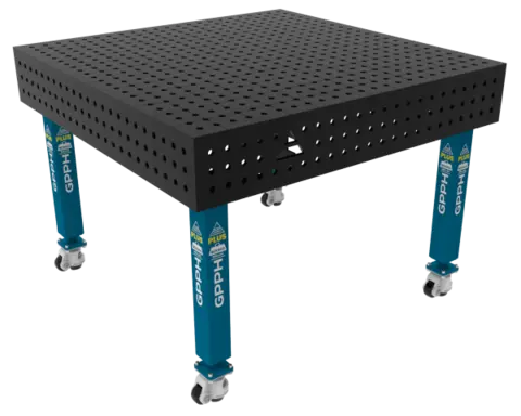 GPPH PLUS 1200x1200 mm Sveisebord P&#229; hjul