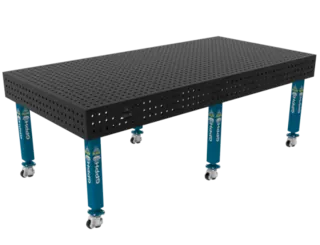 GPPH PLUS 2400x1200 mm Sveisebord P&#229; hjul