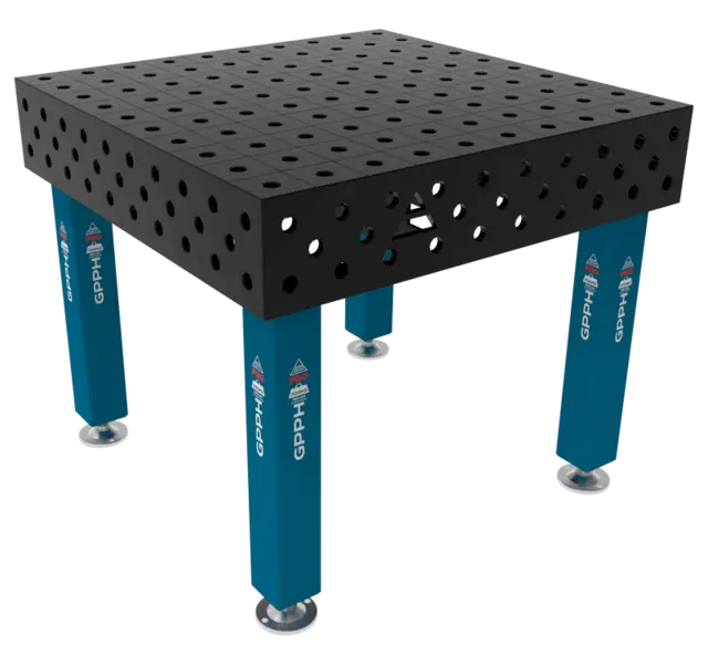 GPPH PRO 1000x1000 mm Ø28 mm 100x100 På føtter 