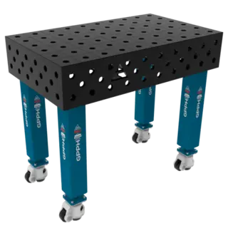 GPPH PRO 1000x600 mm Sveisebord P&#229; hjul