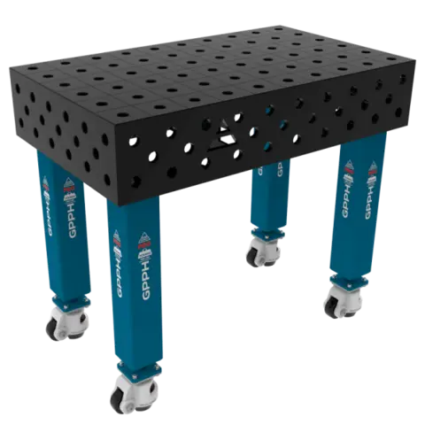 GPPH PRO 1000x600 mm Sveisebord P&#229; hjul