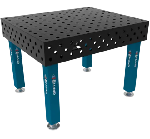 GPPH PRO 1200x1200 mm Sveisebord P&#229; f&#248;tter