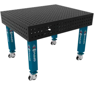 GPPH PRO 1200x1200 mm Sveisebord P&#229; hjul