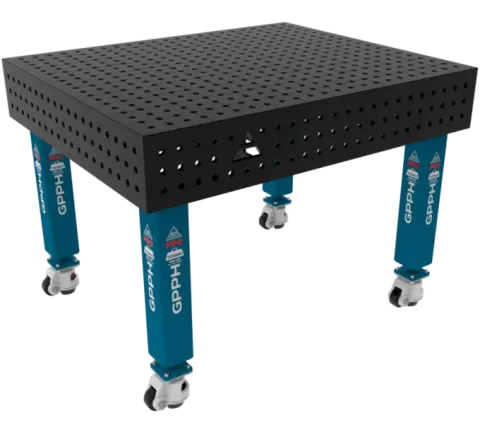 GPPH PRO 1200x1200 mm Sveisebord P&#229; hjul