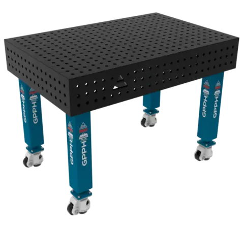 GPPH PRO 1200x800 mm Sveisebord P&#229; hjul