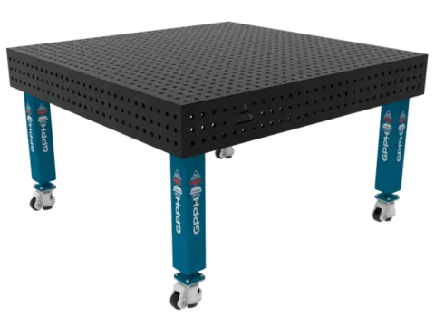 GPPH PRO 1500x1480 mm Sveisebord P&#229; hjul
