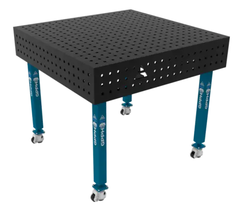 GPPH ECO 1000x1000 mm Sveisebord P&#229; hjul