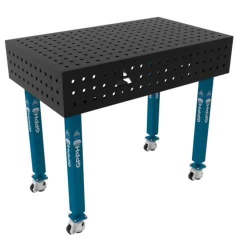 GPPH ECO 1000x600 mm Sveisebord P&#229; hjul