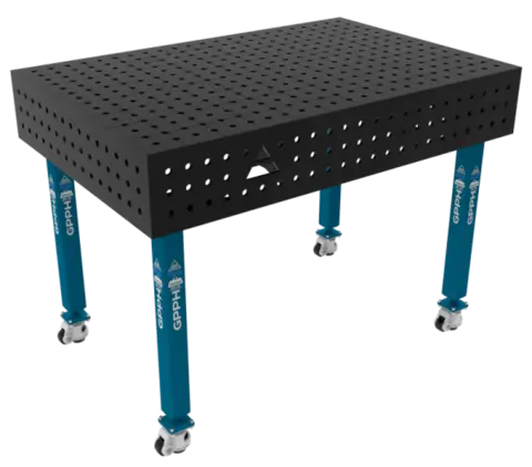 GPPH ECO 1200x800 mm Sveisebord P&#229; hjul