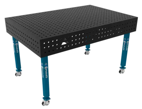 GPPH ECO 1500x1000 mm Sveisebord P&#229; hjul