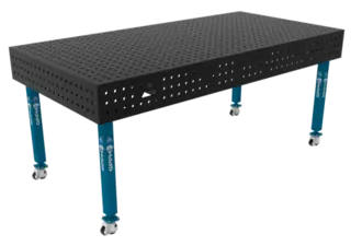 GPPH ECO 2000x1000 mm Sveisebord P&#229; hjul