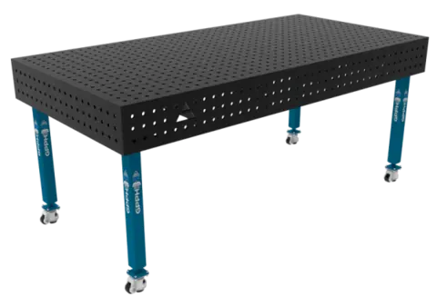 GPPH ECO 2000x1000 mm Sveisebord P&#229; hjul