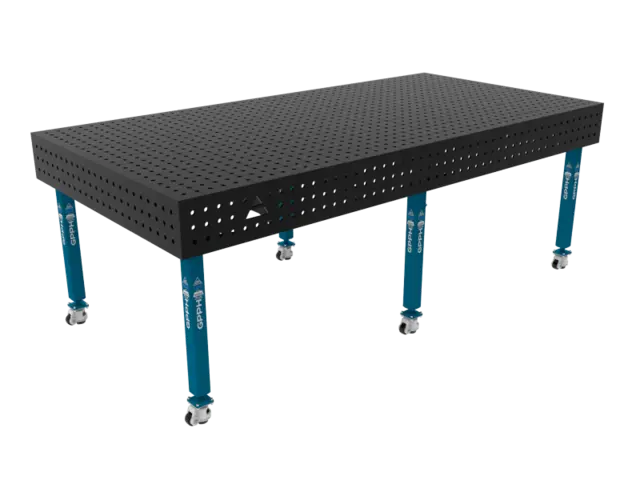 GPPH ECO 2400x1200 mm Ø28 mm 100x100 På hjul 