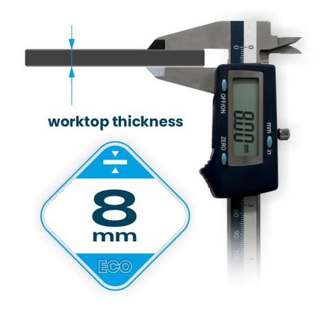 GPPH ECO 2400x1200 mm Ø28 mm 100x100 På hjul 