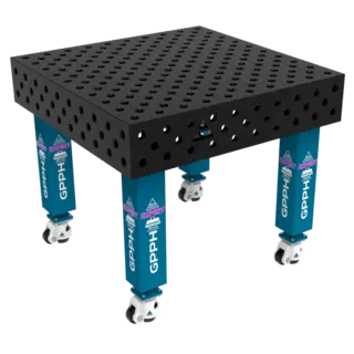 GPPH EXPERT 1000x1000 mm Sveisebord P&#229; hjul