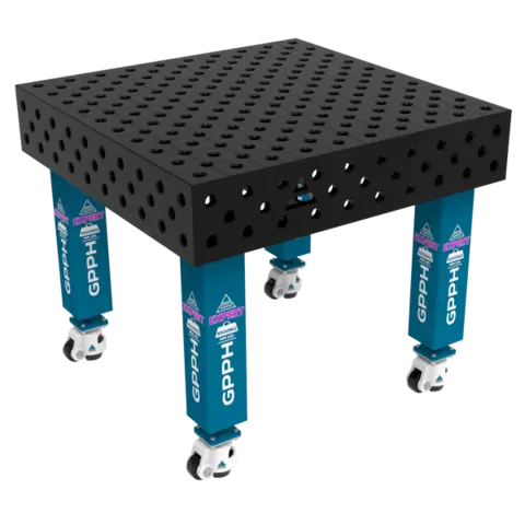 GPPH EXPERT 1000x1000 mm Sveisebord P&#229; hjul