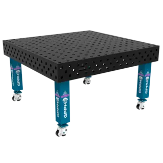 GPPH EXPERT 1500x1480 mm Sveisebord P&#229; hjul