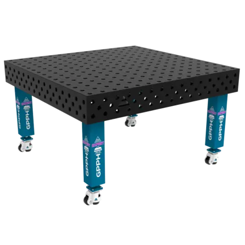 GPPH EXPERT 1500x1480 mm Sveisebord P&#229; hjul