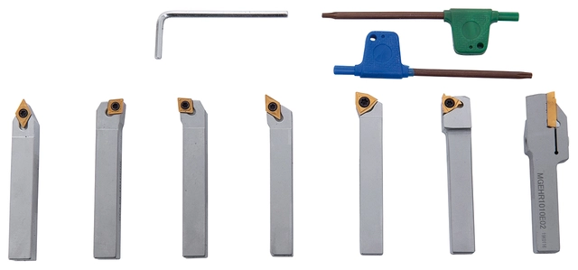 Stålholderse 10x10mm 7 stk Bernardo 