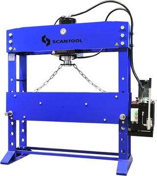 WSP 100W - 1500 mm Verkstedpresse Hydraulisk motorisert