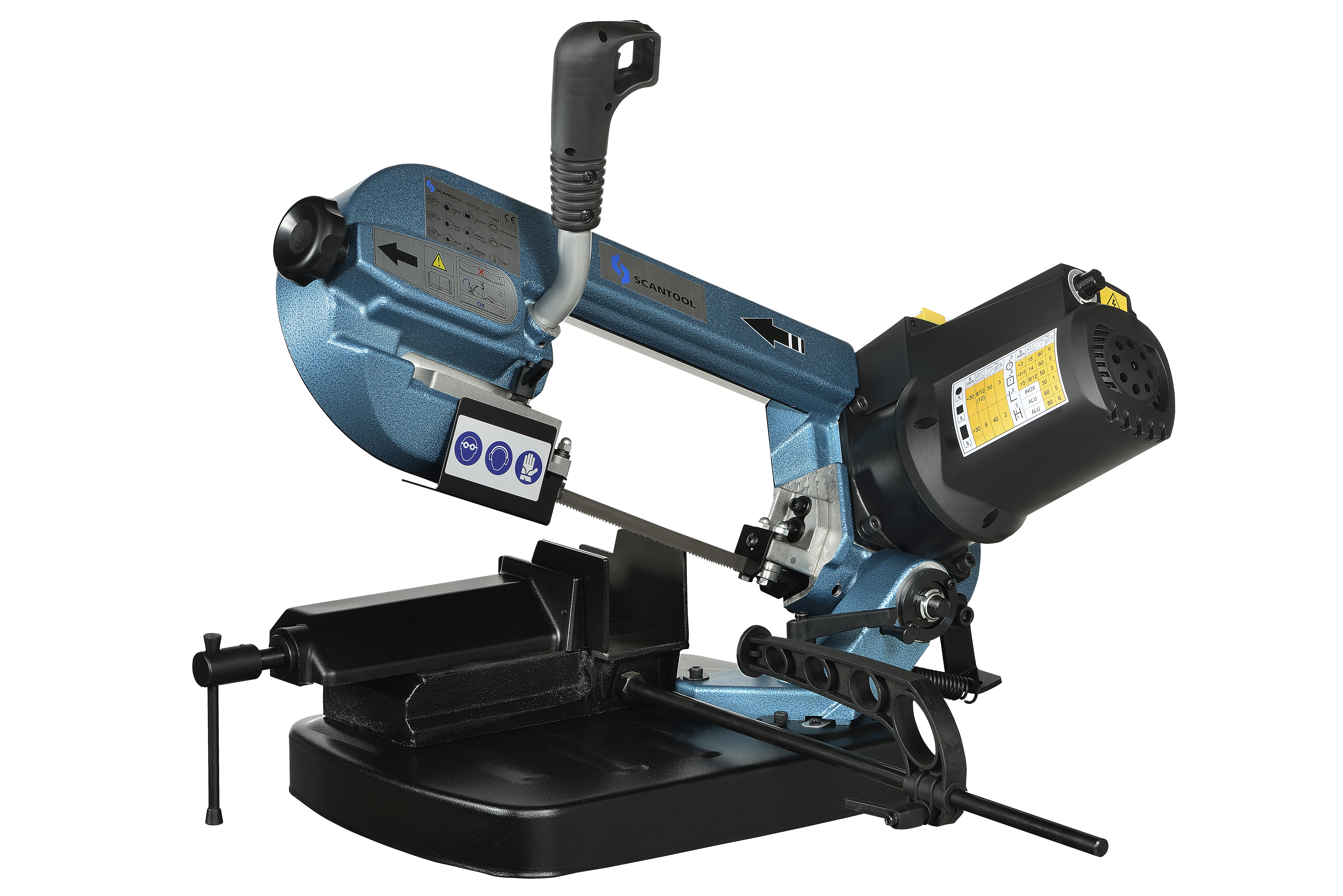 SC 125V B&#230;rbar b&#229;ndsag for metall SCANTOOL