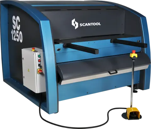 SCANTOOL 2000-30SM Motorisert platesaks Med motorisert bakanslag