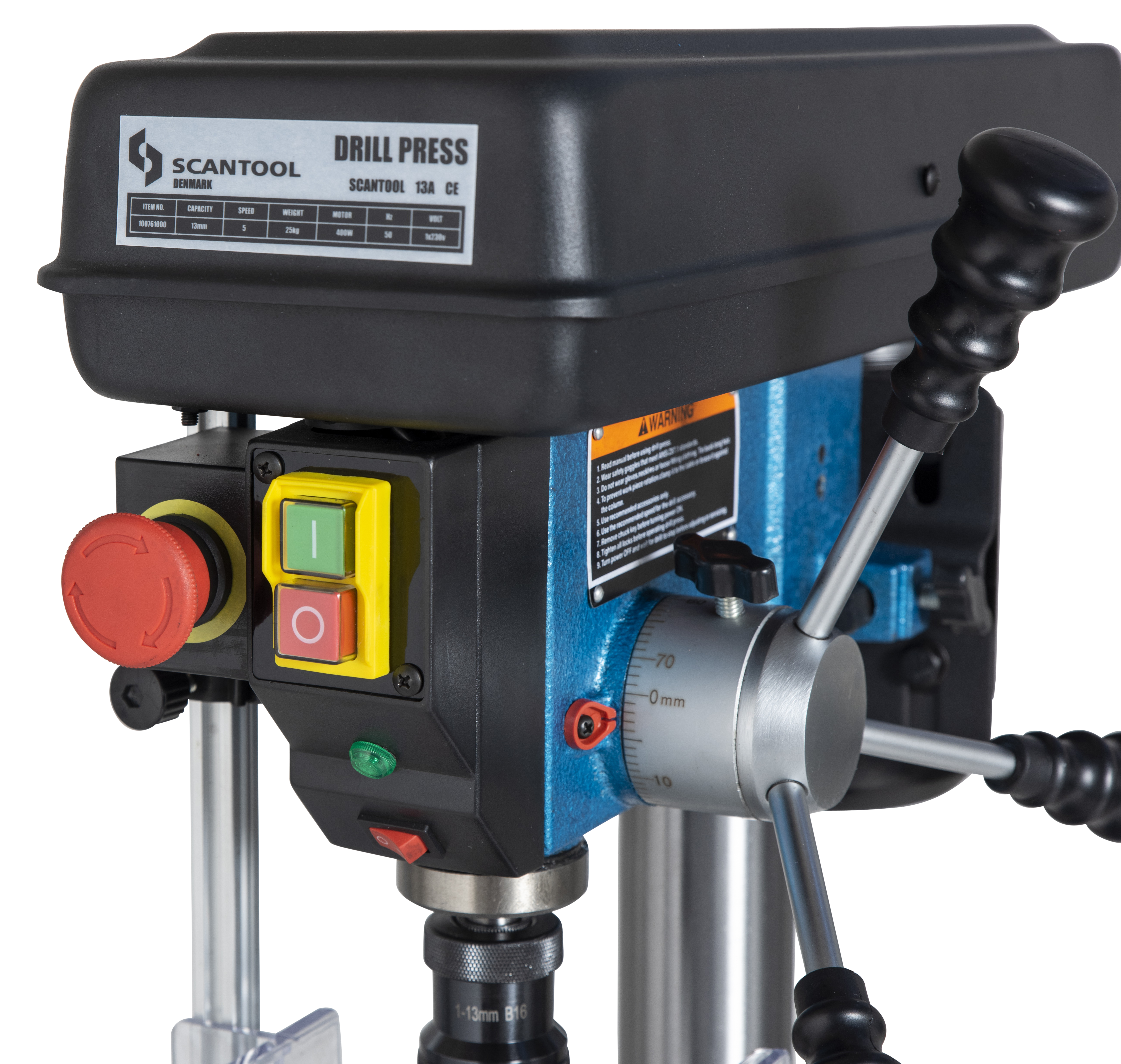 SC 13A Søyleboremaskin reim SCANTOOL 