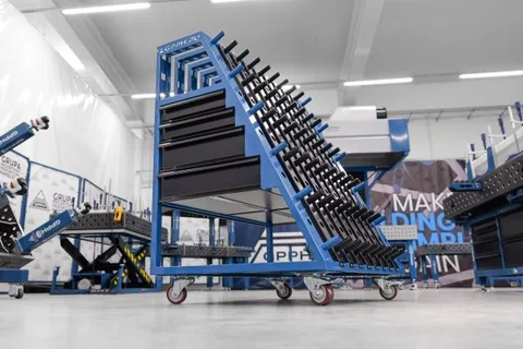 Verktøysett EXPERT 3XL (252 deler)Ø28 mm Inkl. to L verktøytraller m/skuffer 