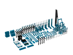 Verkt&#248;ysett PLUS XL (134 deler) &#216;16 mm Inkl. L Verkt&#248;ytralle