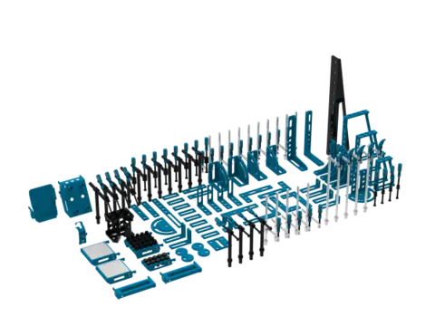 Verkt&#248;ysett XL (134 deler) GPPH Inkl. M Verkt&#248;ytralle