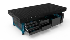 GPPH PRO 3000x1480 mm &#216;28 diagonal Med verkt&#248;yoppbevaringssystem