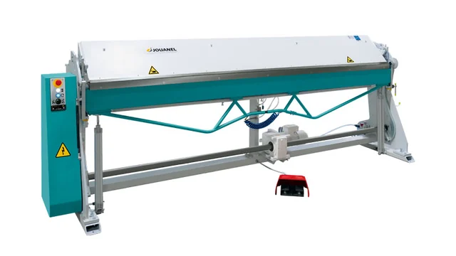 2040 x 1,2 mm Pneumatisk foldemaskin Med elektrisk oververktøy, Jouanel 