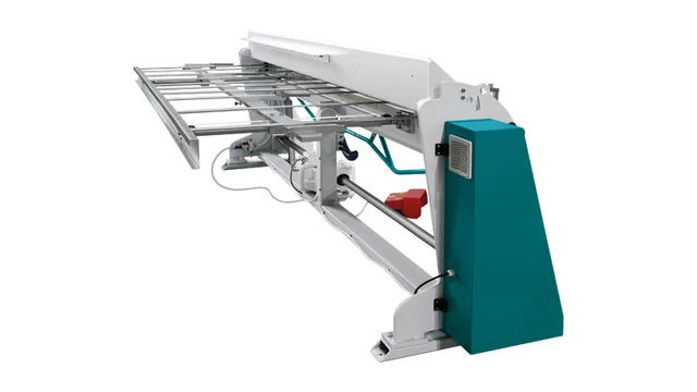 2040 x 1,2 mm Pneumatisk foldemaskin Med elektrisk oververktøy, Jouanel 