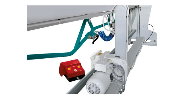 2040 x 1,2 mm Pneumatisk foldemaskin Med elektrisk oververktøy, Jouanel 