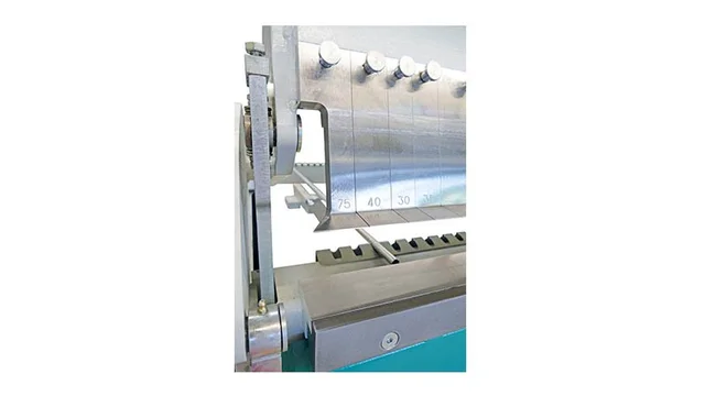 2040 x 1 mm Semi-elektrisk foldemaskin Med segment, Jouanel 