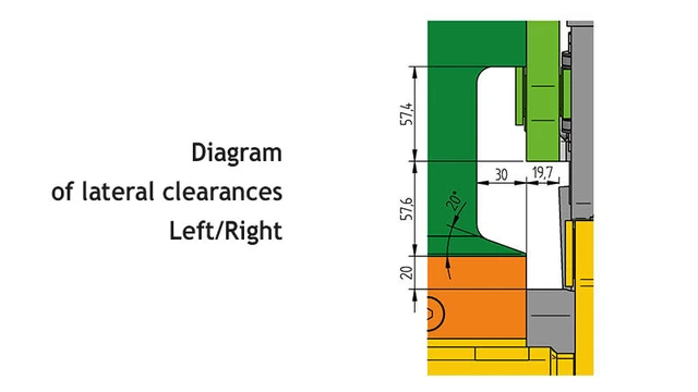 2040 x 1 mm Semi-elektrisk foldemaskin Med segment, Jouanel 