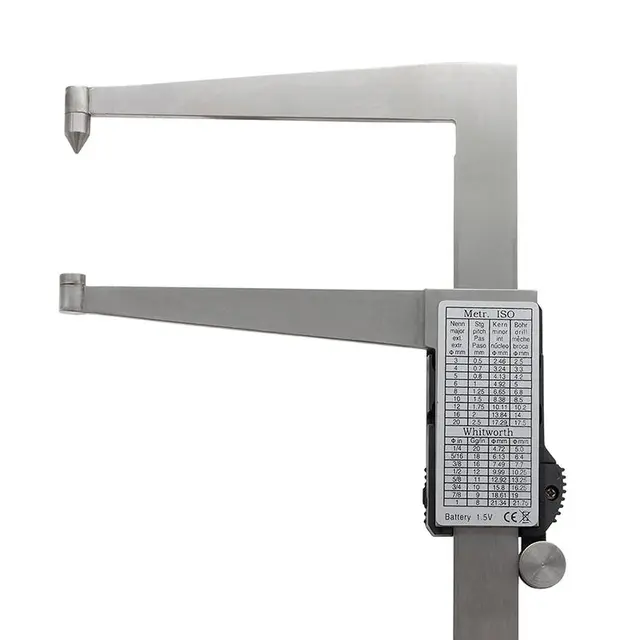 Digital bremseskive skyvelære 0-60x0,01 Diesella 