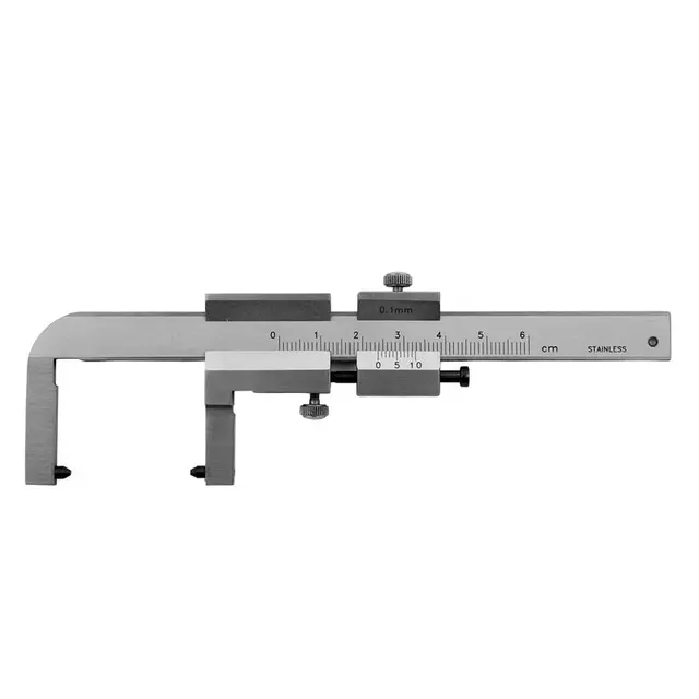 Skyvelære 0-60x0,1 mm 30 mm kjeft 