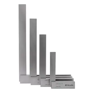 Ansatsvinkler sett (4 stk.) DIN 875/ 1 100x70, 150x100, 200x130, 250x165, Diese