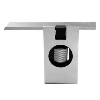 Herdet kant m justerbar linjal DIN875/00 Diesella