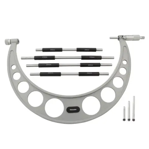 Mikrometer m utskiftbare måleambolter Diesella