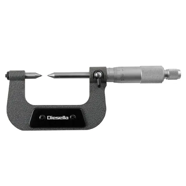 Spissmikrometer 0-25x0,01 mm Diesella 