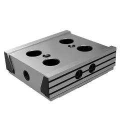 Fast dobbel base med 2 bakker 100 mm Til GT skrustikke serie 1, Diesella