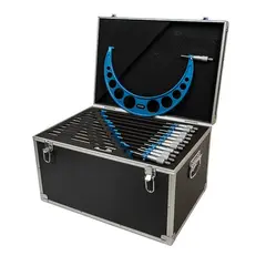 Mikrometer sett 0-300x0,01 mm (12 stk.) Utvendig, Diesella