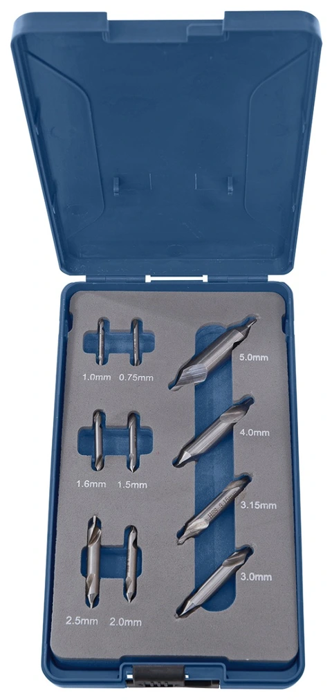 Metriske senterbor - Sett 10 stk Bernardo 