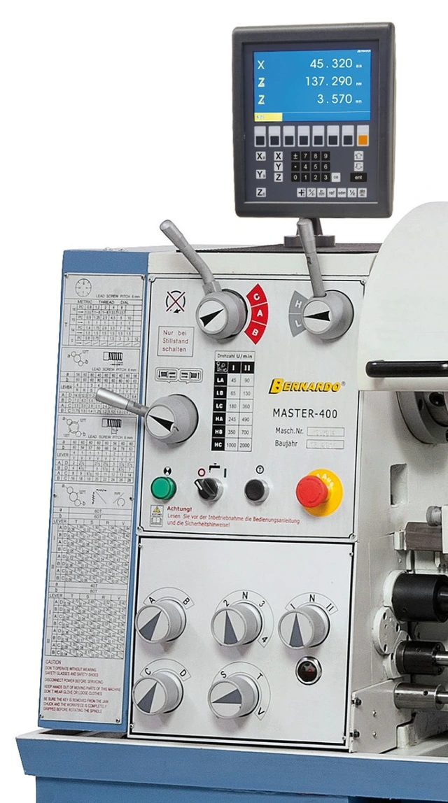 Master 400 Dreiebenk Bernardo 