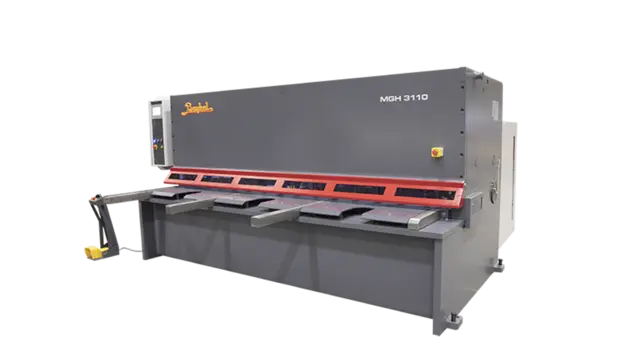 MGH 3100x6mm Hydraulisk Platesaks 3106, Baykal 