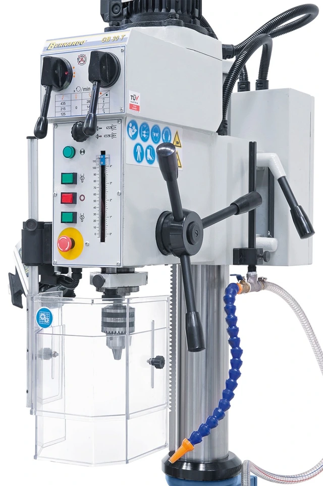 GB 30 T Søyleboremaskin benkmodell Inkl. kjølesystem, Bernardo 